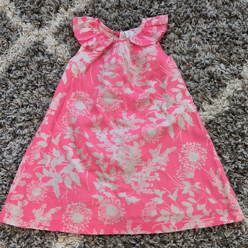 GAP Pink Floral Dress